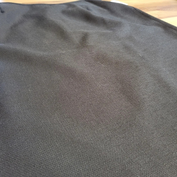 NWT SAG HARBOR SUIT Black Pencil Skirt Lined Modest Textured Size 18 - Picture 2 of 8